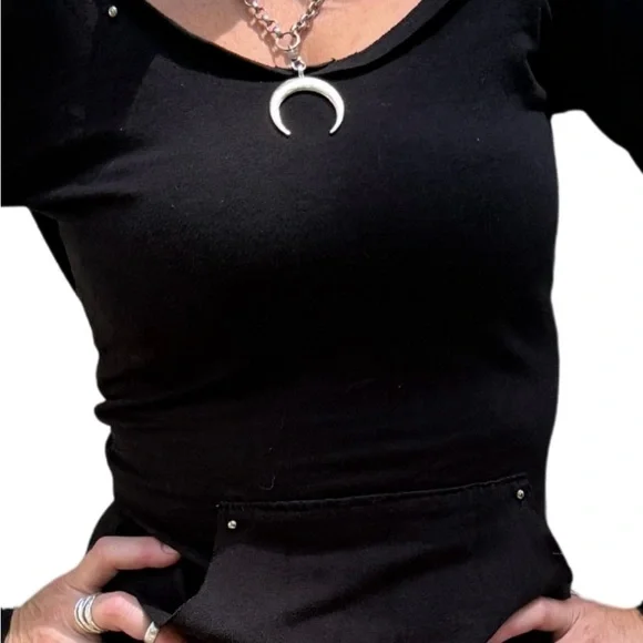 Crossfox Hooded Mini Dress - Picture 6 of 12